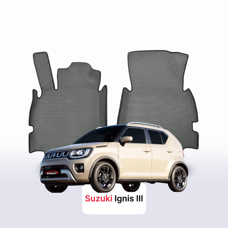 Car mats EVA for Suzuki Ignis(MF) 3 gen 2016-2025 year HATCHBACK 5 door
