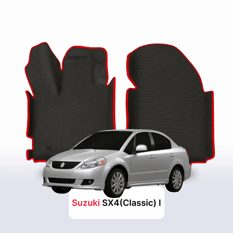 Car mats EVA for Suzuki SX4(Classic) 1 gen 2006-2014 year SEDAN