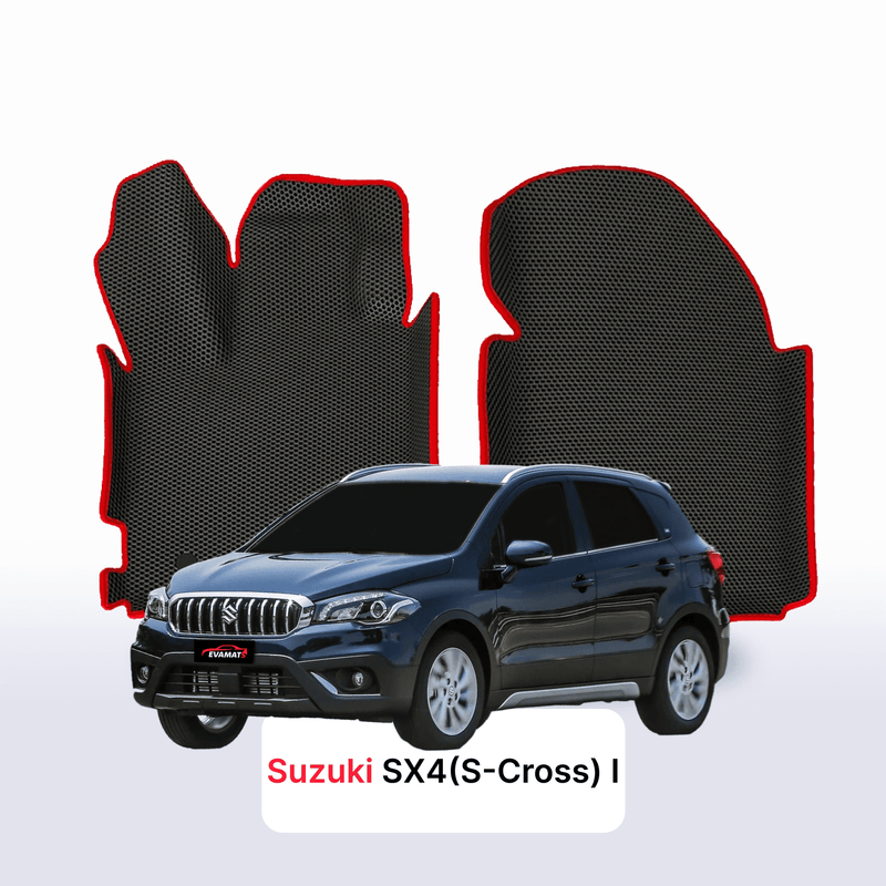 Car mats EVA for Suzuki SX4(S-Cross) 1 gen 2013-2022 year HATCHBACK 5 door