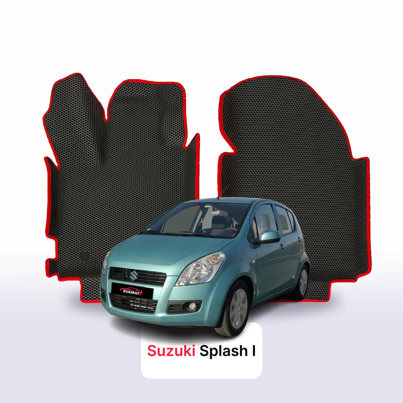 Car mats EVA for Suzuki Splash 1 gen 2008-2014 year MINIVAN
