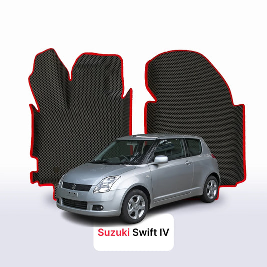 Car mats EVA for Suzuki Swift 4 gen 2004-2011 year HATCHBACK 3 door