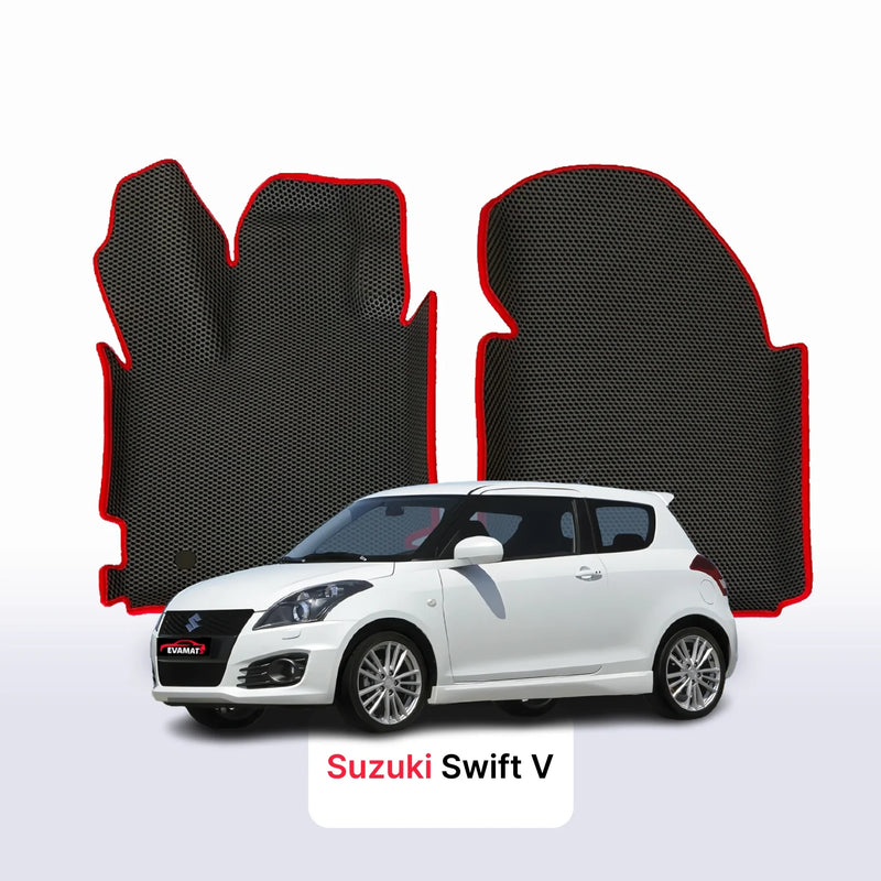 Car mats EVA for Suzuki Swift 5 gen 2011-2017 year HATCHBACK 3 door