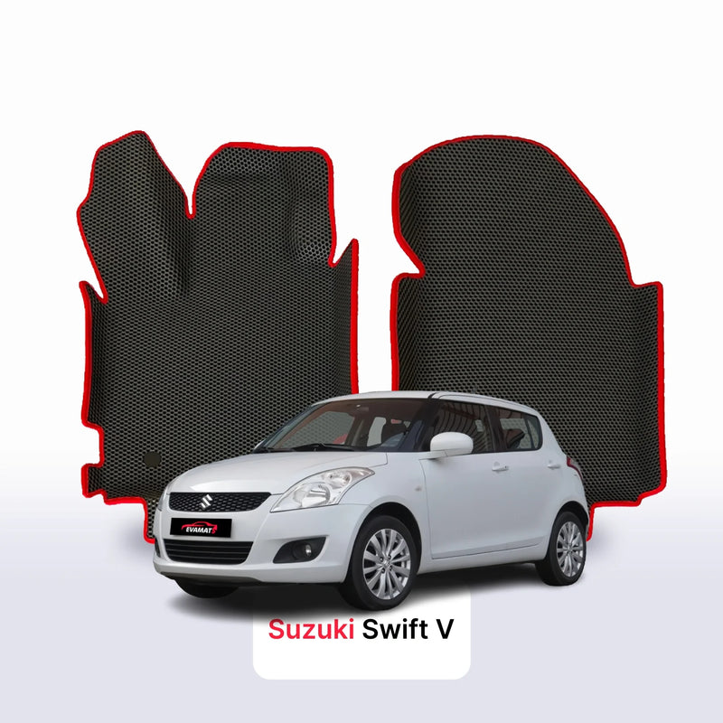 Car mats EVA for Suzuki Swift 5 gen 2011-2017 year HATCHBACK 5 door