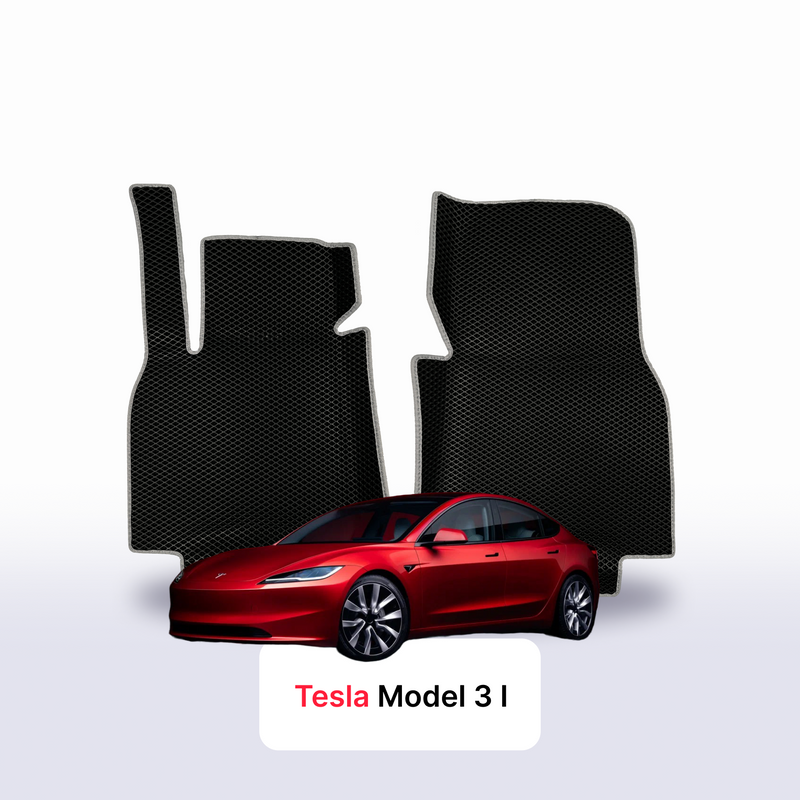 Car mats EVA for Tesla Model 3(Standard Range) 1 gen 2017-2027 year SEDAN