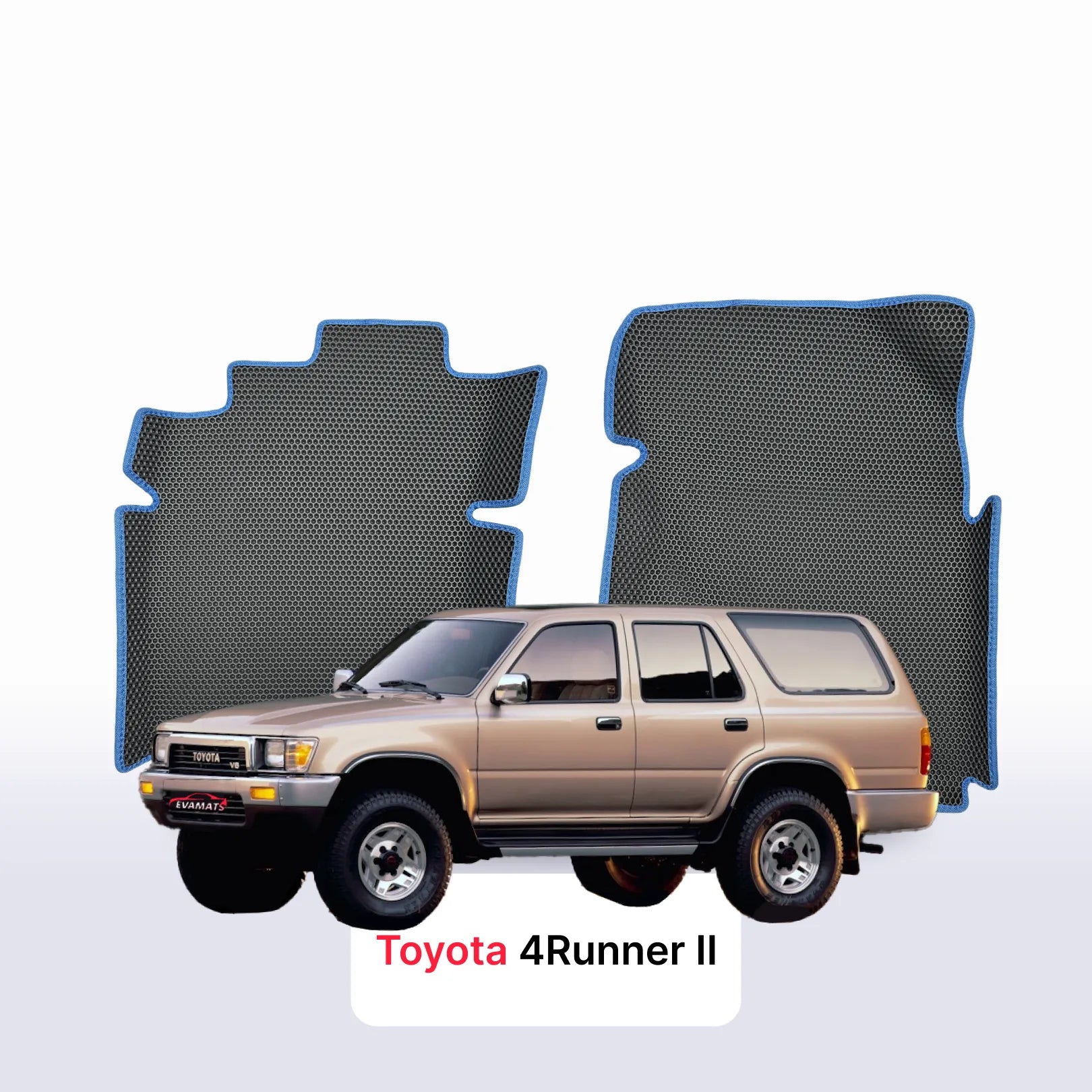 Car mats EVA for Toyota 4Runner 2 gen 1984-1995 year SUV 5 door