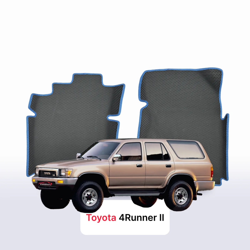 Car mats EVA for Toyota 4Runner 2 gen 1984-1995 year SUV 5 door