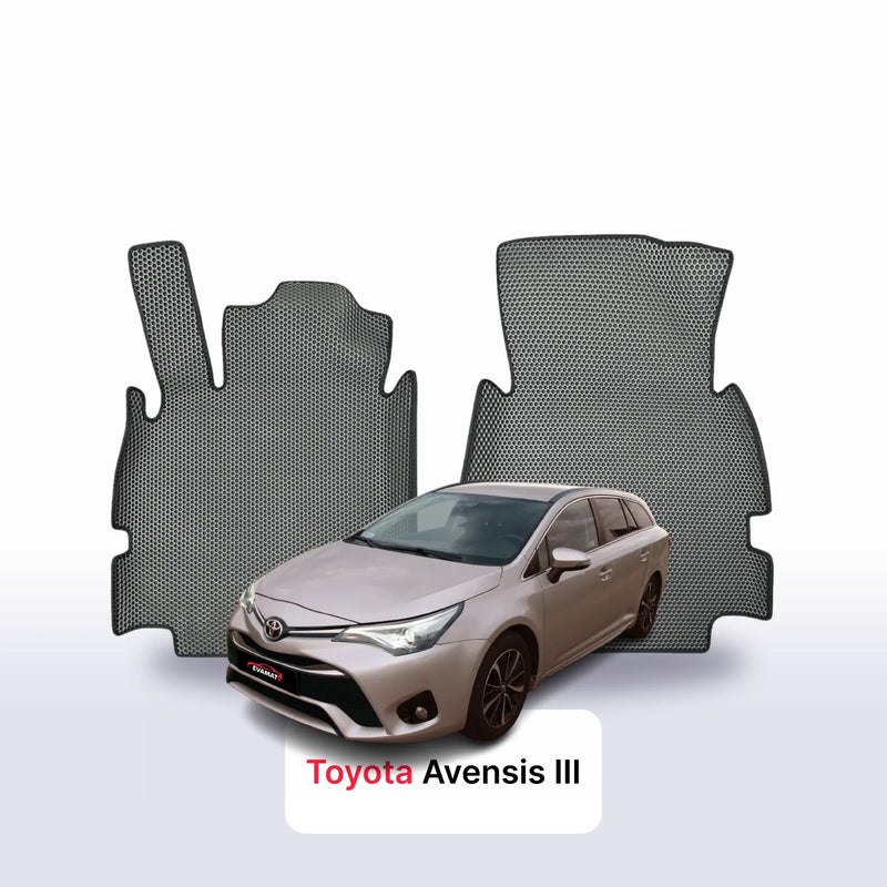 Car mats EVA for Toyota Avensis 3 gen facelift 2015-2018 year STATION WAGON