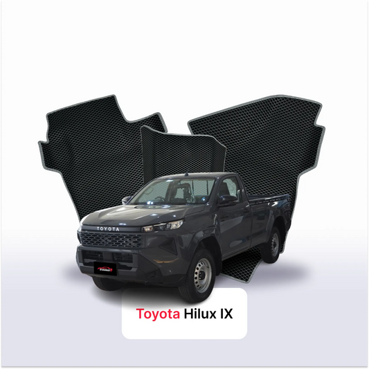 Car mats EVA for Toyota Hilux IX gen 2026-2030 year PICK-UP single cabin