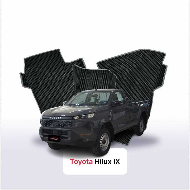 Car mats EVA for Toyota Hilux IX gen 2026-2030 year PICK-UP single cabin