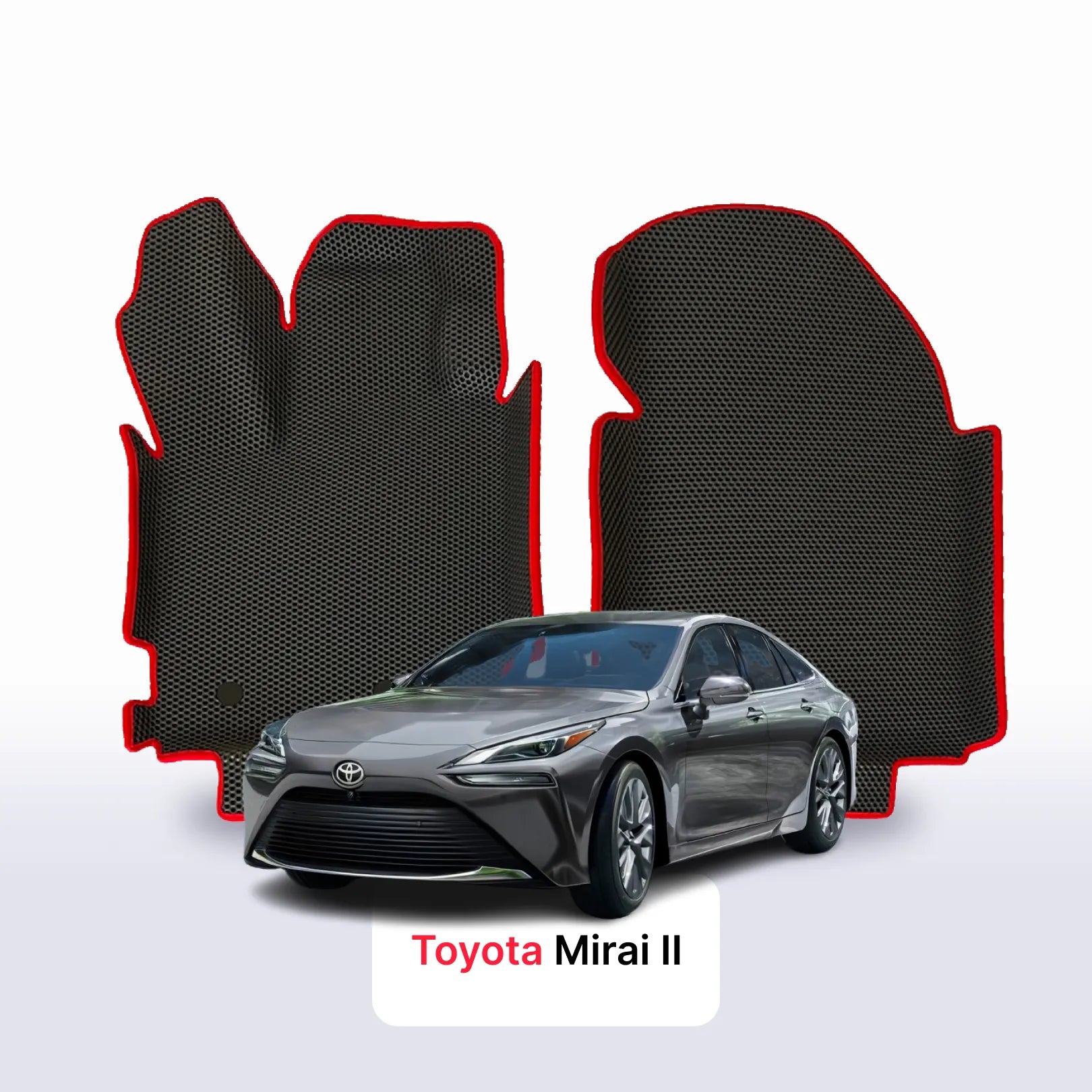 Car mats EVA for Toyota Mirai 2 gen 2020-2027 year SEDAN