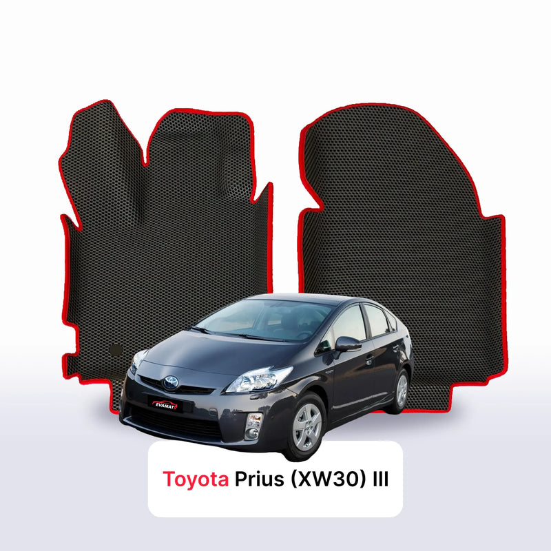 Car mats EVA for Toyota Prius XW30 3 gen 2009-2015 year LIFTBACK
