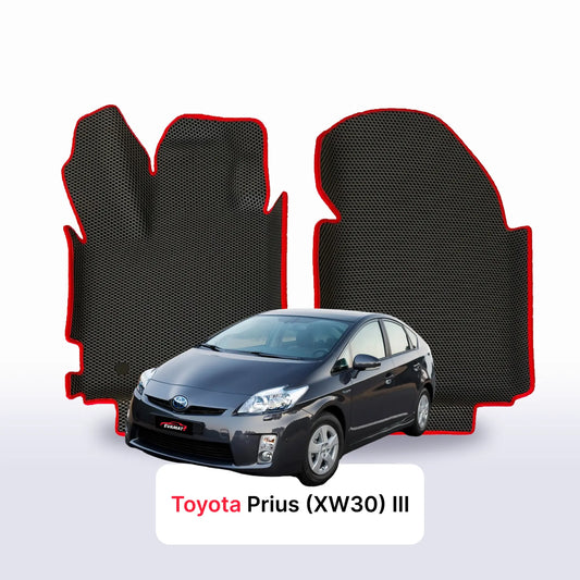 Car mats EVA for Toyota Prius XW30 3 gen 2009-2015 year LIFTBACK