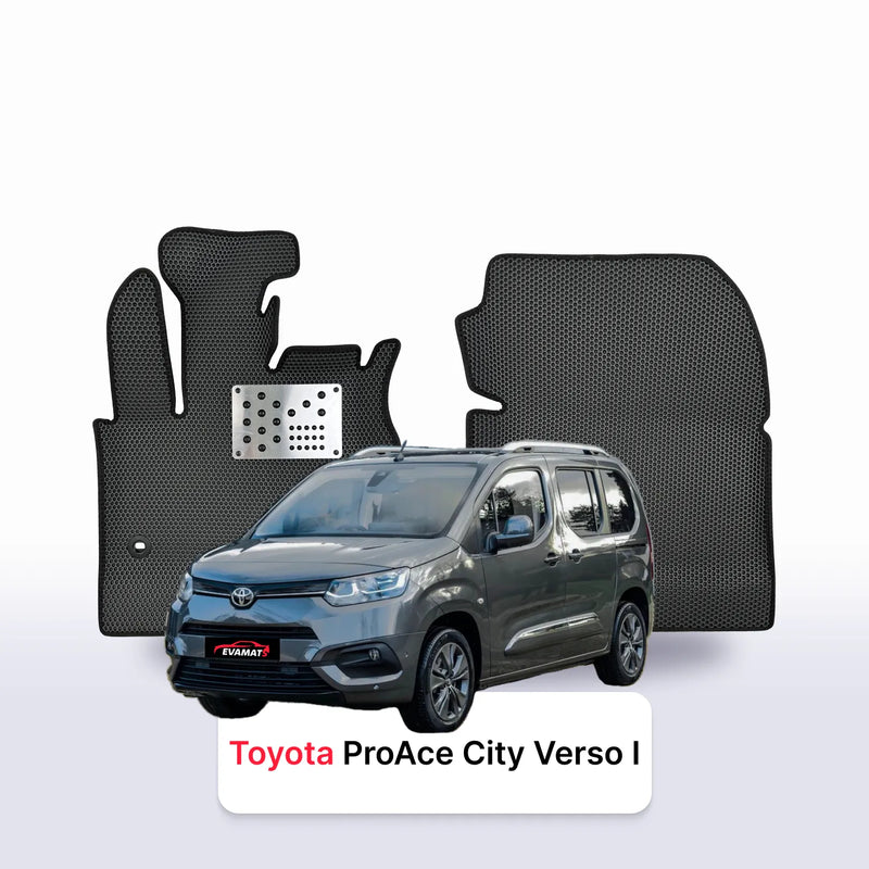 Car mats EVA for Toyota ProAce City Verso 2019-2028 year MINIVAN