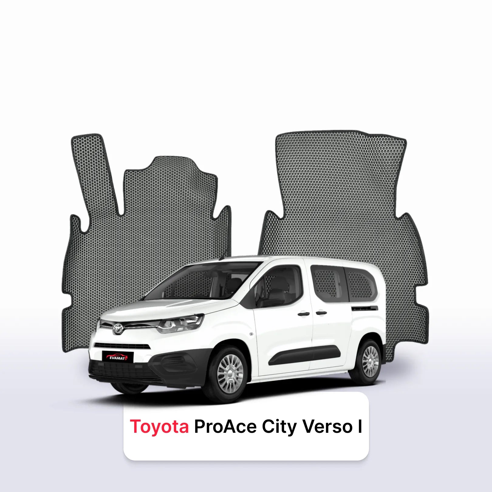 Car mats EVA for Toyota ProAce City verso 2019-2028 year VAN LONG
