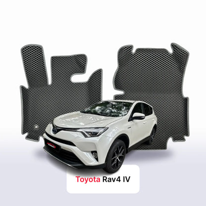 Car mats EVA for Toyota Rav4 (XA40) facelift 4 gen 2016-2019 year SUV