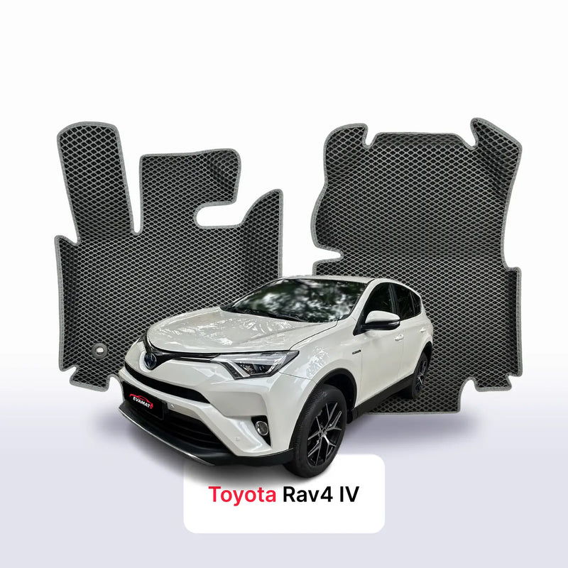 Car mats EVA for Toyota Rav4 (XA40) facelift 4 gen 2016-2019 year SUV