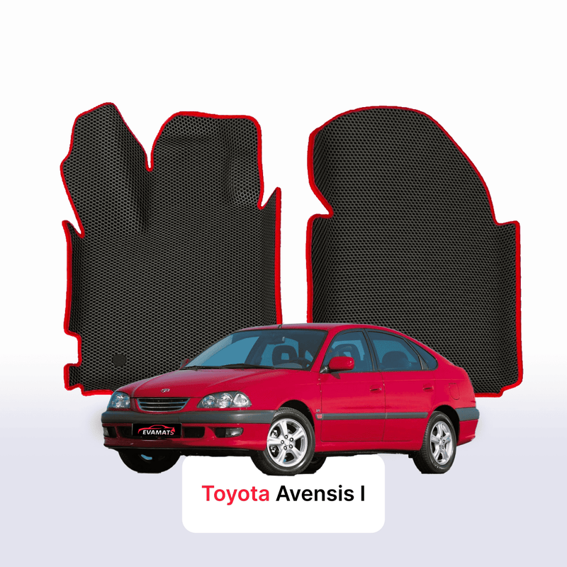 Car mats EVA for Toyota Avensis 1 gen 1997-2003 year LIFTBACK