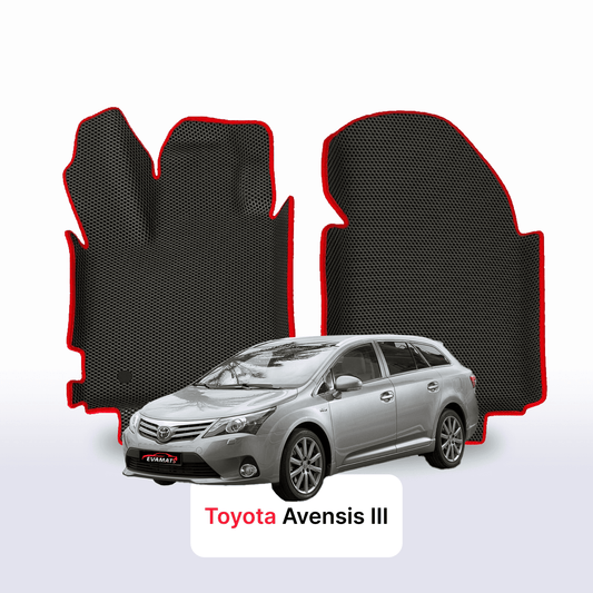 Car mats EVA for Toyota Avensis 3 gen pre-facelift 2008-2015 year STATION WAGON