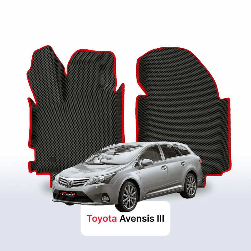 Car mats EVA for Toyota Avensis 3 gen pre-facelift 2008-2015 year STATION WAGON
