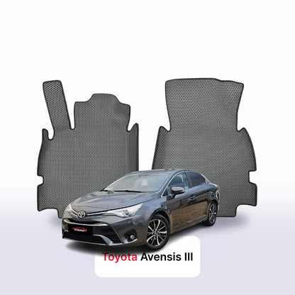 Car mats EVA for Toyota Avensis 3 gen facelift 2015-2018 year SEDAN