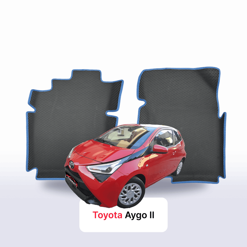 Car mats EVA for Toyota Aygo 2 gen 2014-2023 year HATCHBACK 3 door