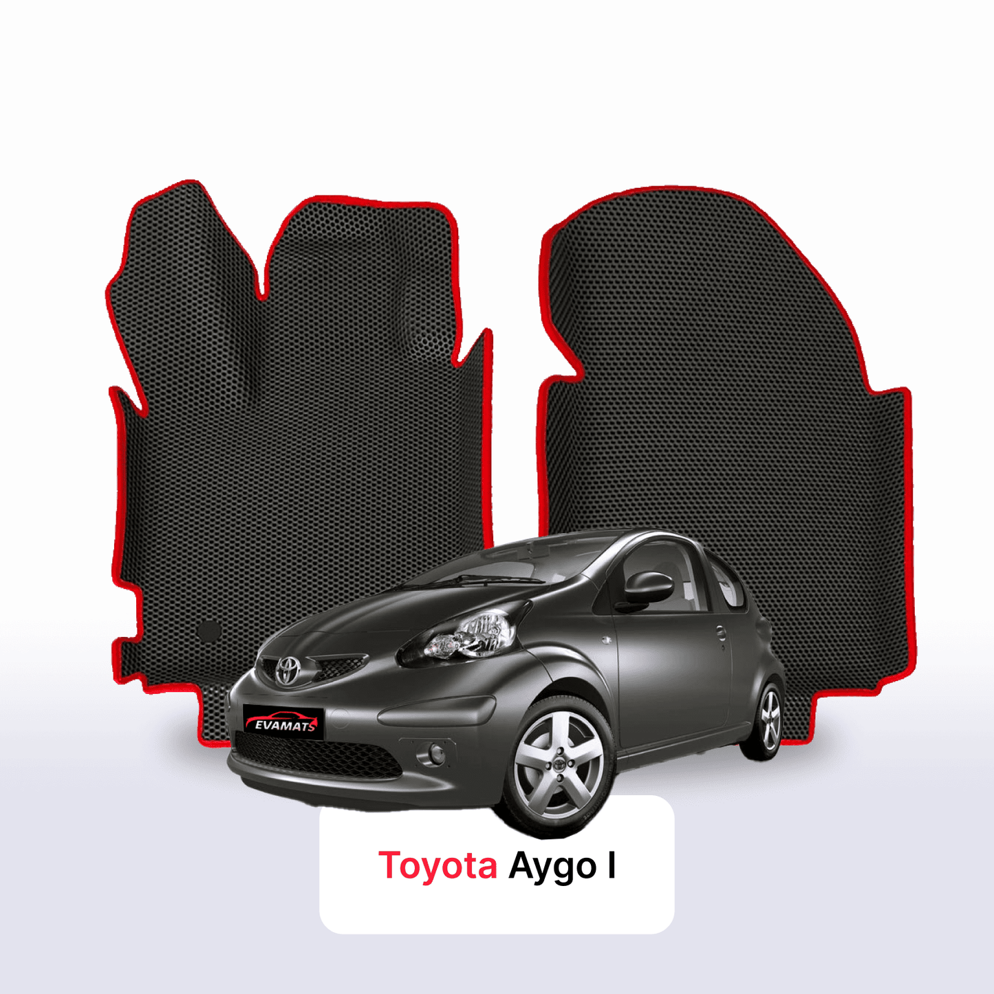 Car mats EVA for Toyota Aygo 1 gen 2005-2014 year HATCHBACK 3 door