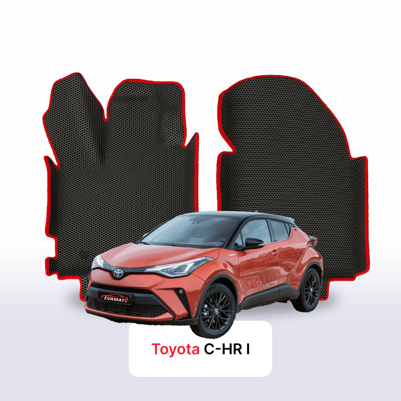 Car mats EVA for Toyota C-HR 1 gen 2016-2023 year SUV 5 door