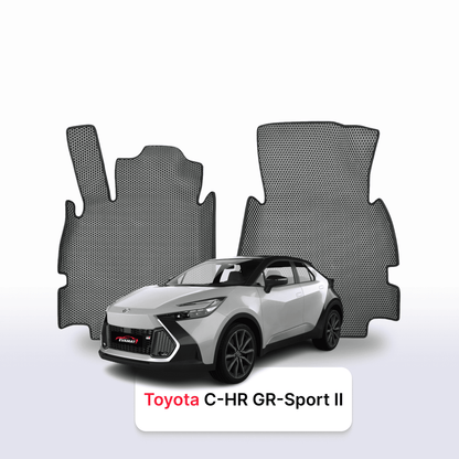 Car mats EVA for Toyota C-HR GR-Sport 2 gen 2023-2028 year SUV + EVA heel pad