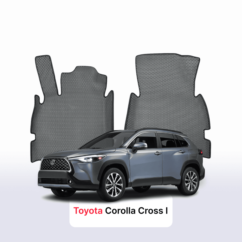 Car mats EVA for Toyota Corolla Cross 1 gen 2020-2027 year SUV