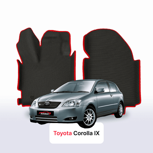 Car mats EVA for Toyota Corolla 9 gen 2000-2007 year HATCHBACK 3 door