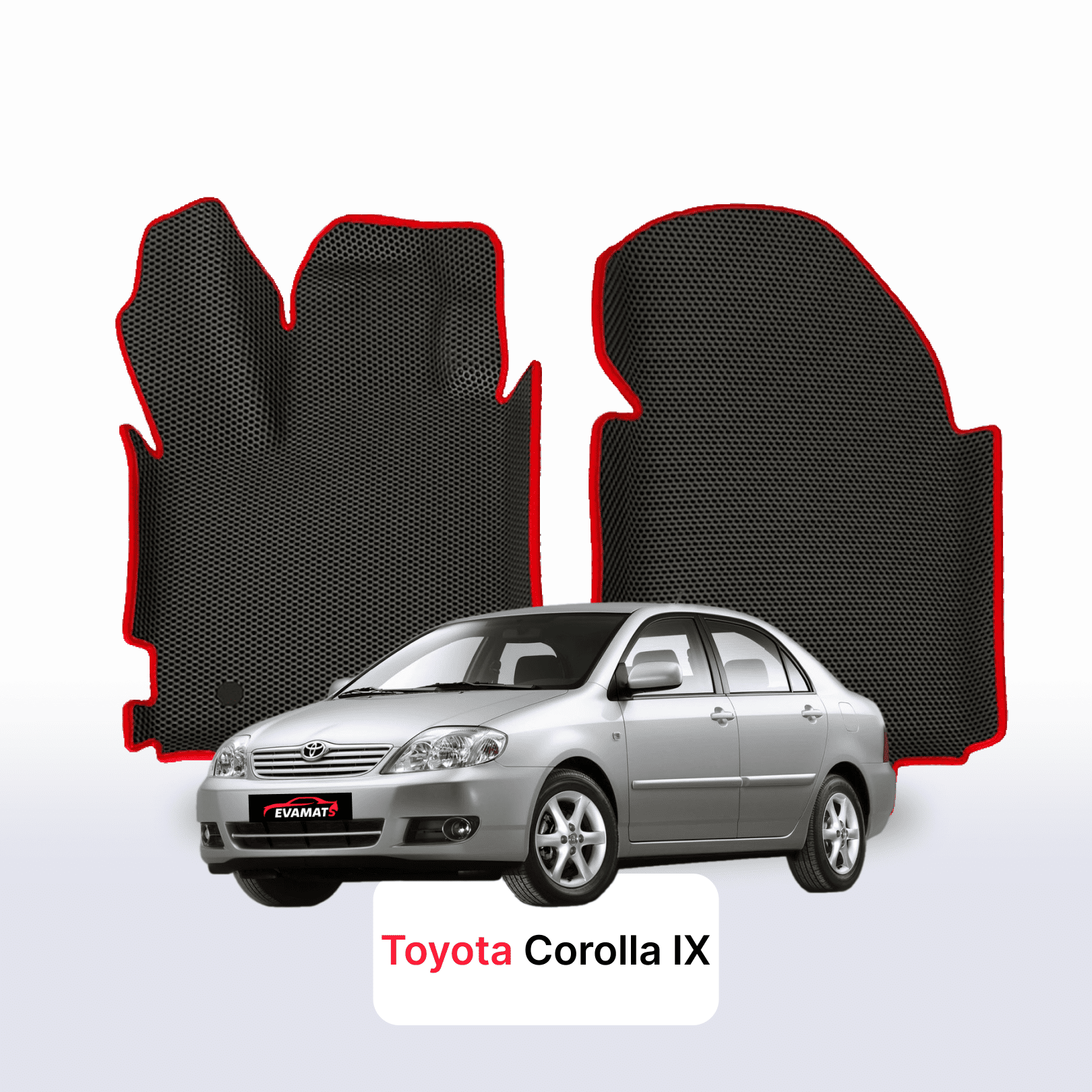 Car mats EVA for Toyota Corolla 9 gen 2000-2007 year SEDAN