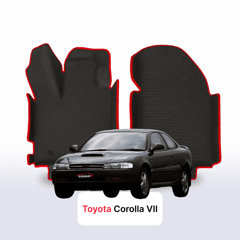 Car mats EVA for Toyota Corolla 7 gen 1991-2000 year COUPE