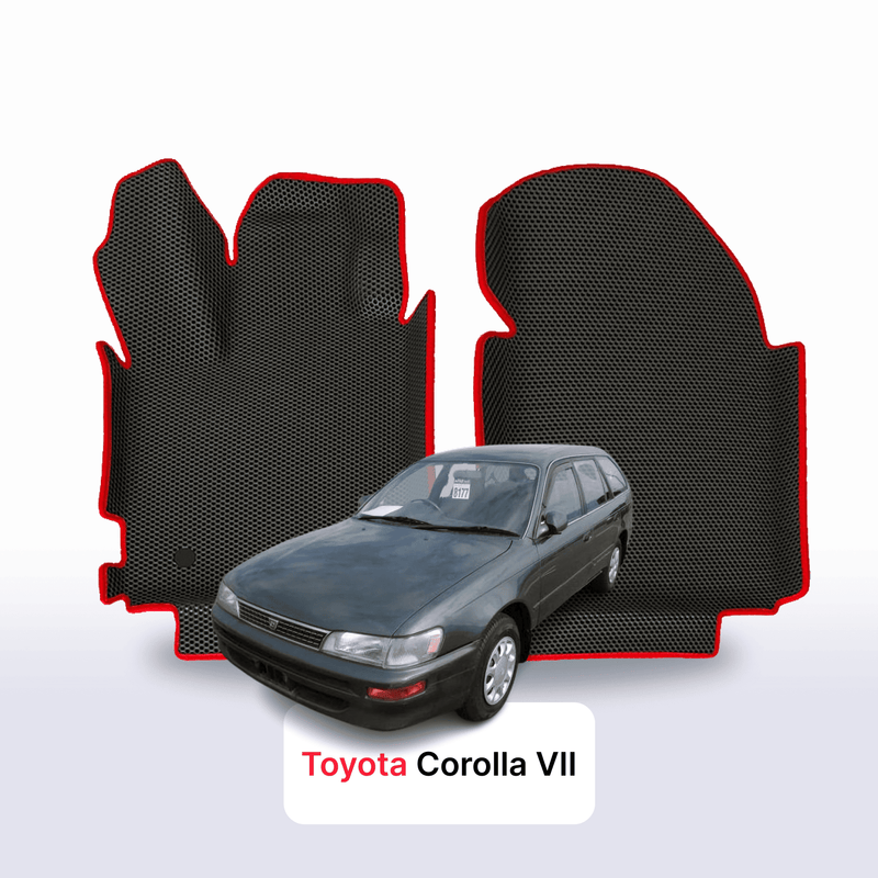 Car mats EVA for Toyota Corolla 7 gen 1992-1997 year STATION WAGON