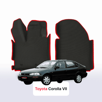 Car mats EVA for Toyota Corolla 7 gen 1992-1997 year LIFTBACK