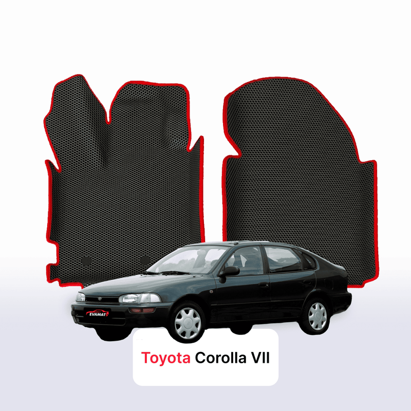 Car mats EVA for Toyota Corolla 7 gen 1992-1997 year LIFTBACK