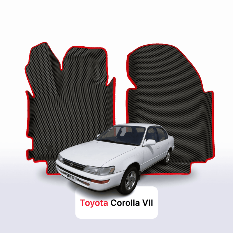 Car mats EVA for Toyota Corolla 7 gen 1992-1997 year SEDAN