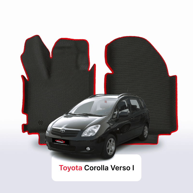 Car mats EVA for Toyota Corolla Verso 1 gen 2001-2004 year MINIVAN