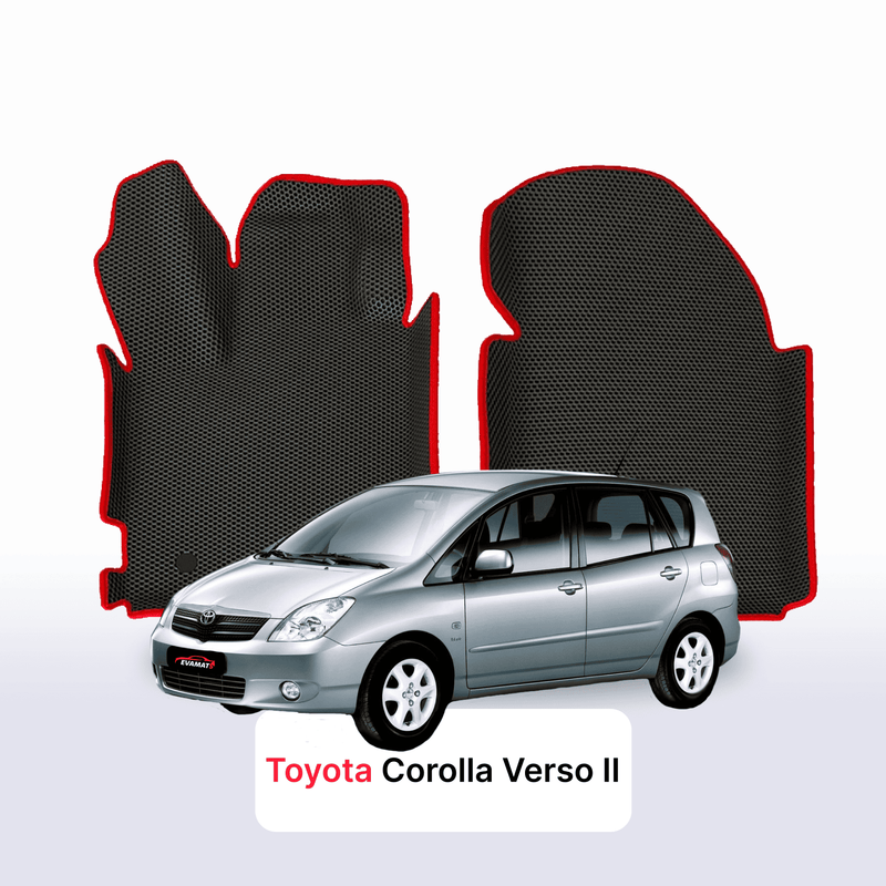 Car mats EVA for Toyota Corolla Verso 2 gen 2004-2009 year MINIVAN 5 seater