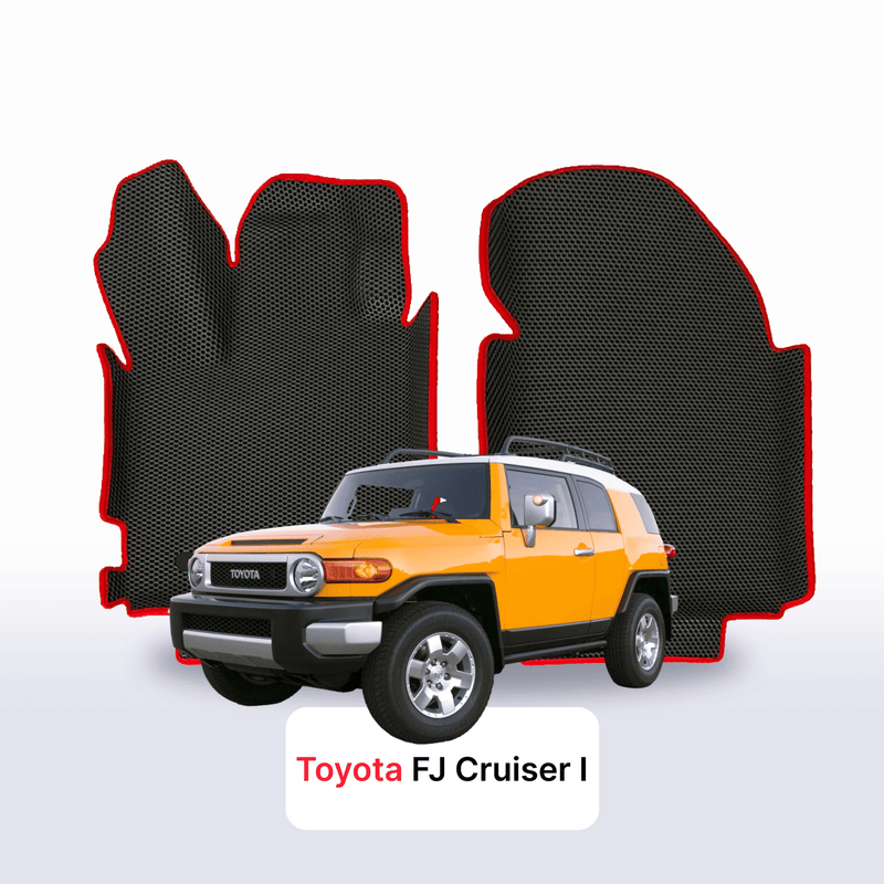 Car mats EVA for Toyota FJ Cruiser 1 gen 2006-2022 year SUV