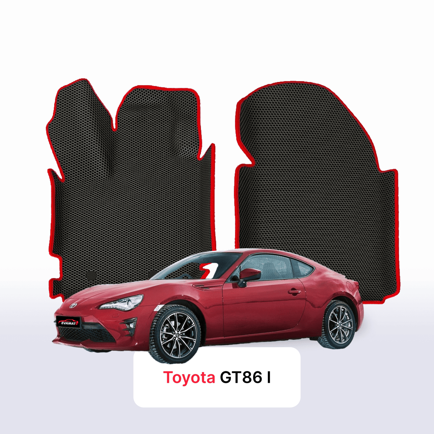 Car mats EVA for Toyota GT86 1 gen 2012-2021 year COUPE
