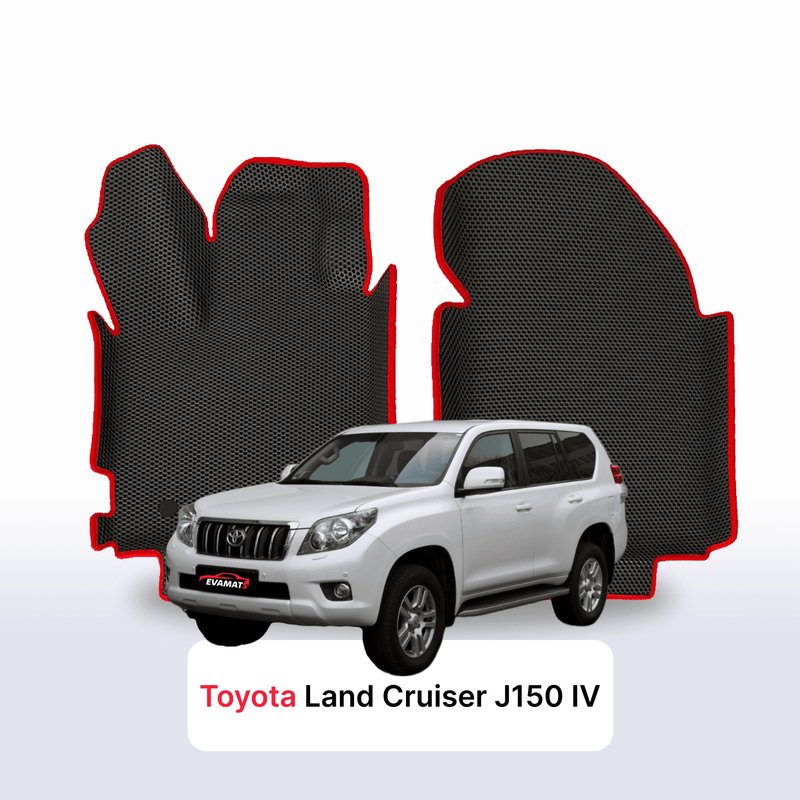 Car mats EVA for Toyota Land Cruiser J150 2009-2024 year SUV 5 door
