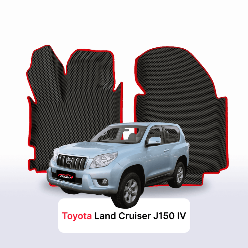 Car mats EVA for Toyota Land Cruiser J150 2009-2024 year SUV 3 door