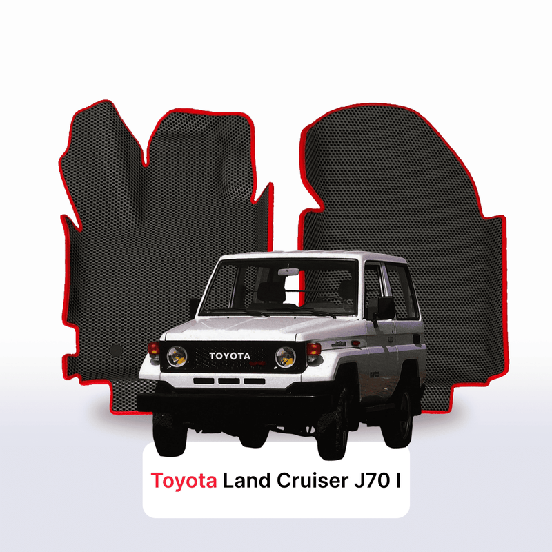 Car mats EVA for Toyota Land Cruiser J70 1984-2007 year SUV 3 door