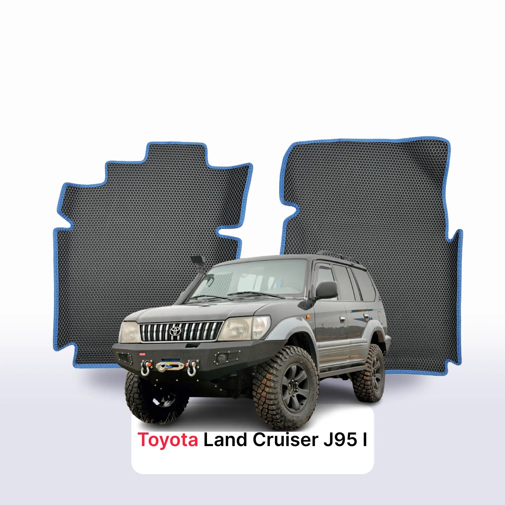 Car mats EVA for Toyota Land Cruiser J95 1 gen 1996-2002 year SUV