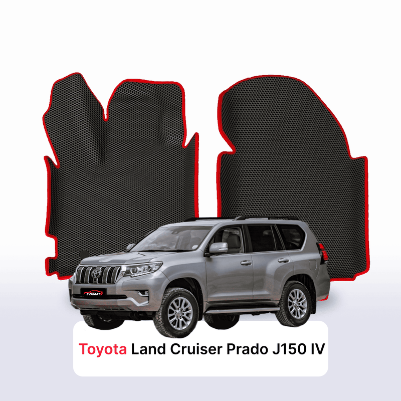 Car mats EVA for Toyota Land Cruiser Prado J150 4 gen 2009-2026 year SUV 5 door