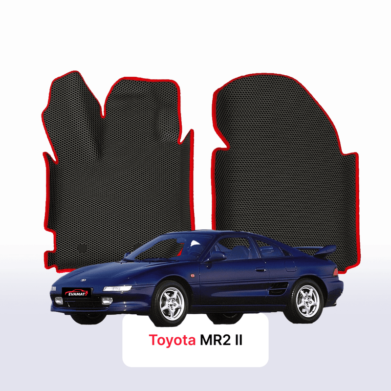 Car mats EVA for Toyota MR2 2 gen 1998-2000 year COUPE