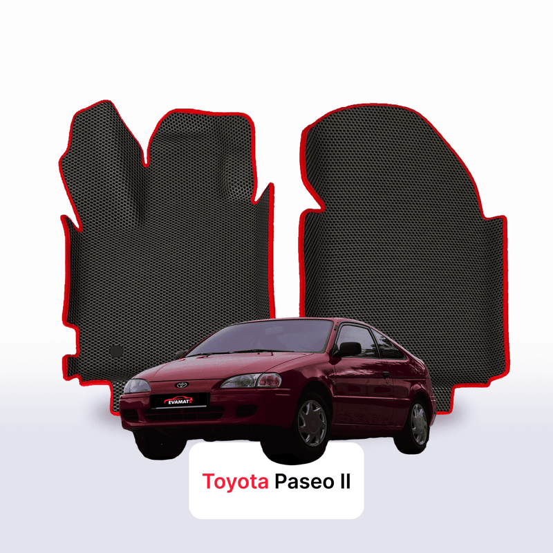 Car mats EVA for Toyota Paseo 2 gen 1991-1999 year COUPE