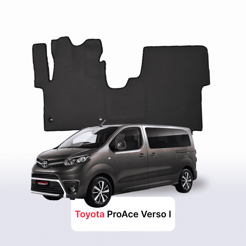 Car mats EVA for Toyota ProAce Verso 2016-2028 year MINIVAN 7 seater