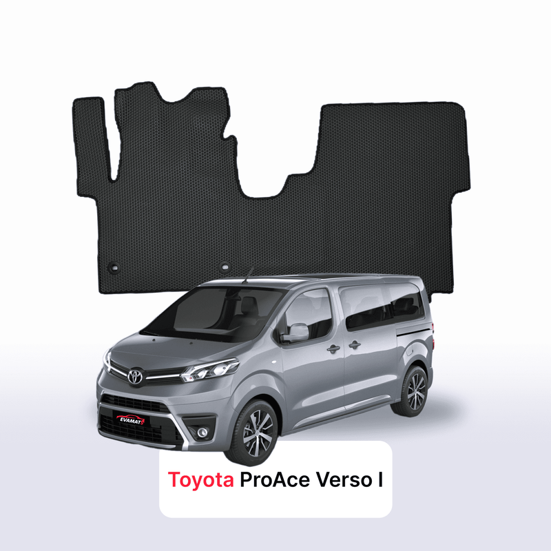 Car mats EVA for Toyota ProAce Verso 2016-2028 year MINIVAN 8 seater