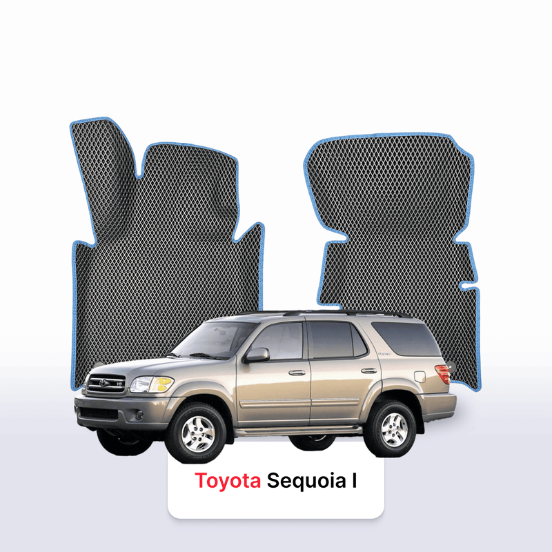 Car mats EVA for Toyota Sequoia 1 gen 2000-2007 year SUV